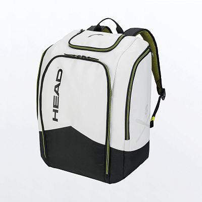 Превью  Рюкзак горнолыжный для вещей HEAD Rebels Racing Backpack S 50 l White/Black/NeonYellow (383041)